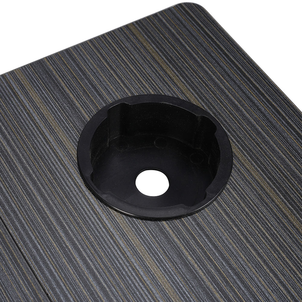 Adjustable Laptop Bed Desk with Cup Holder (Black)