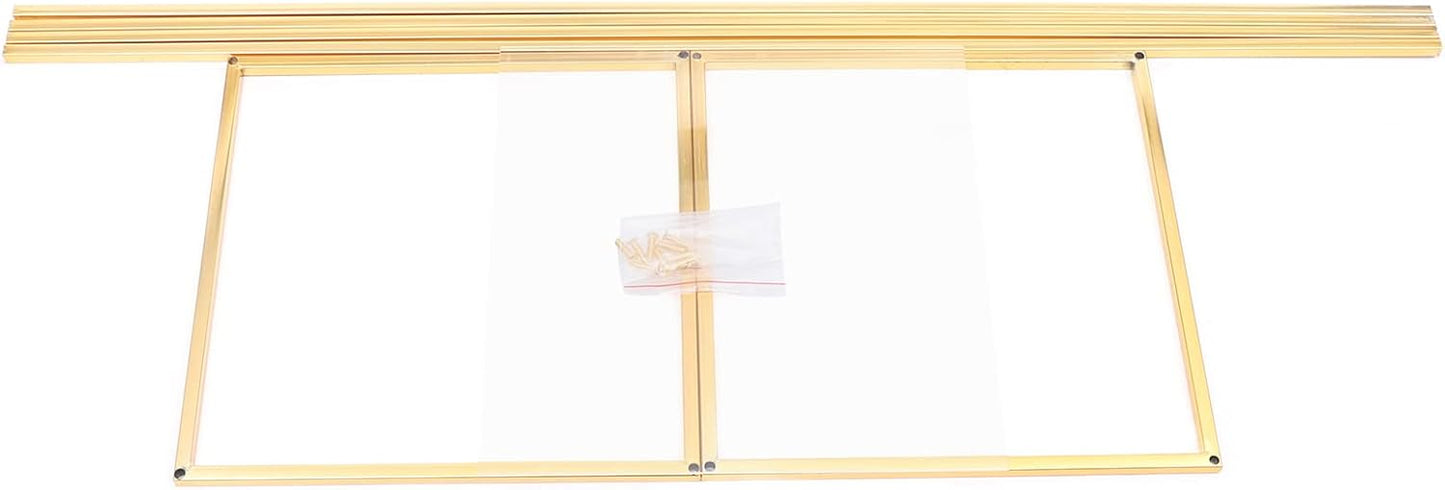 Plant Stand Modern flower stand 80 x 26.5cm metal plant stand for wedding table center pieces- Gold