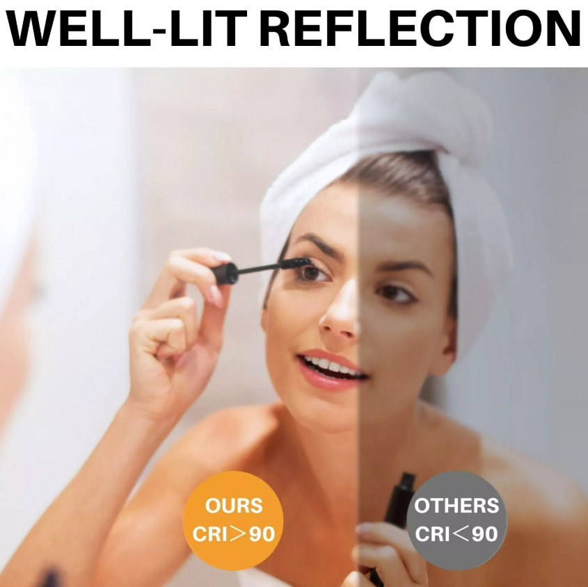 Round LED Bathroom Mirror