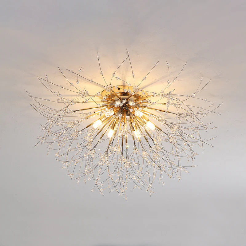 Sputnik Flush Mount Ceiling Light Living and Home