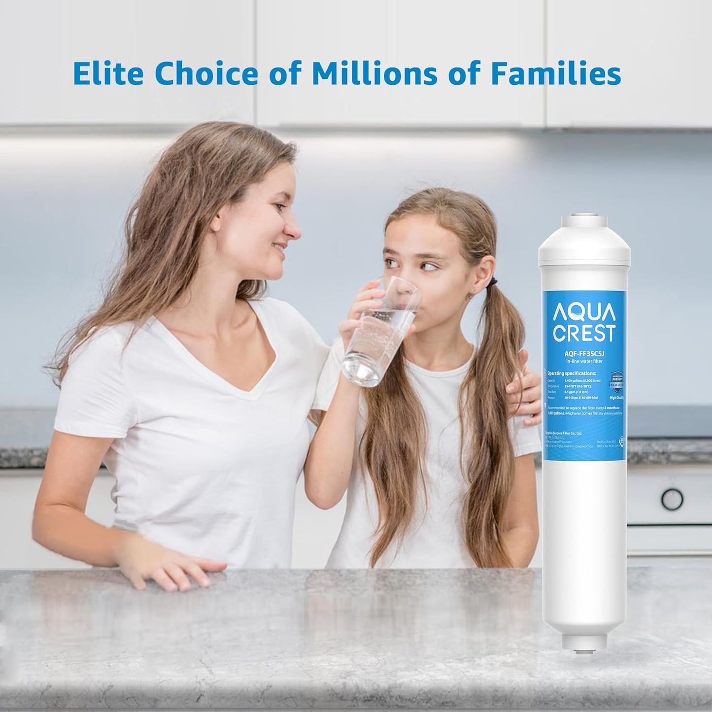 Pack of 3 Water Filter Replacement for Samsung® DA29-10105J Fridge Water Filter, DA29-10105J HAFEX/EXP, DA99-02131B, DA2010CB Fridge Freezer Water Filter