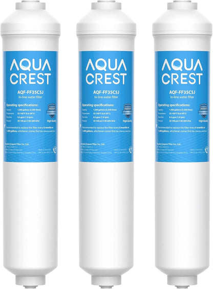 Pack of 3 Water Filter Replacement for Samsung® DA29-10105J Fridge Water Filter, DA29-10105J HAFEX/EXP, DA99-02131B, DA2010CB Fridge Freezer Water Filter