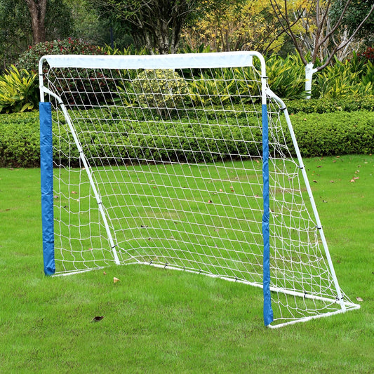 NORTHERN STONE 8x5ft Steel Frame Portable Garden Football Goal
