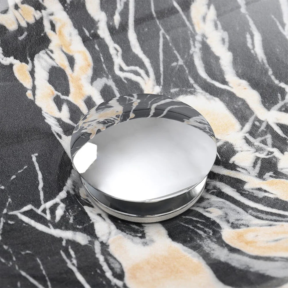 48cm W Ceramics Bathroom Sink Oval Vessel Sink with Drain Stopper